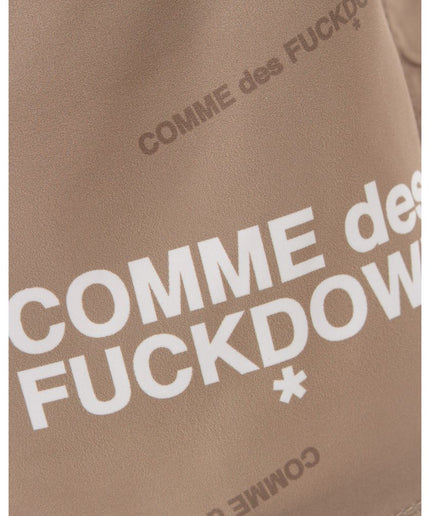 Comme Des Fuckdown Beige Polyester Men Swimwear