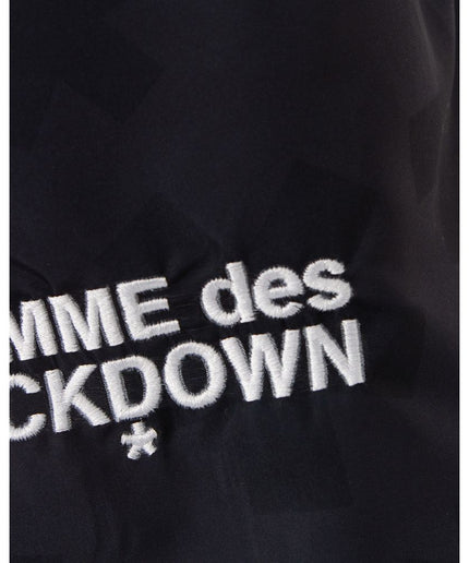 Comme Des Fuckdown Black Polyester Men's Bermuda Short