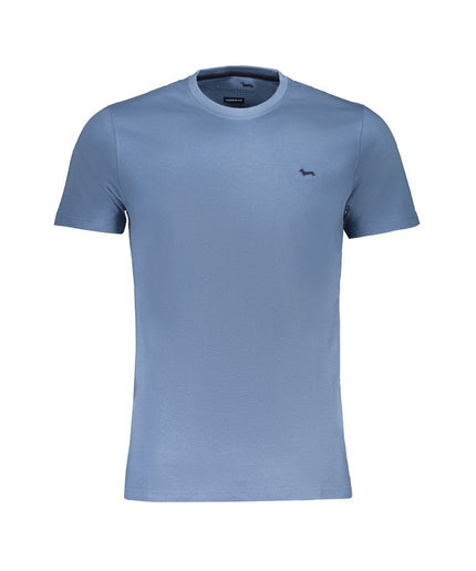 Harmont & Blaine Blue Cotton T-Shirt