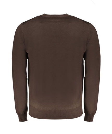 Harmont & Blaine Brown Wool Sweater