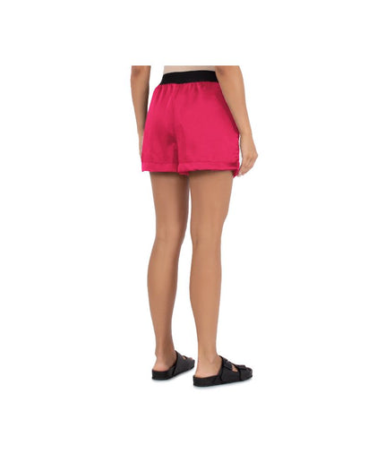 Comme Des Fuckdown Fuchsia Polyester Short