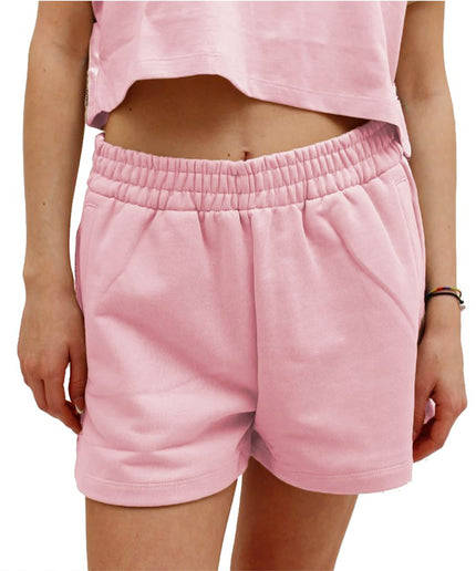 Comme Des Fuckdown Pink Cotton Short