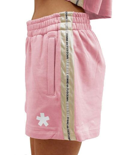 Comme Des Fuckdown Pink Cotton Short