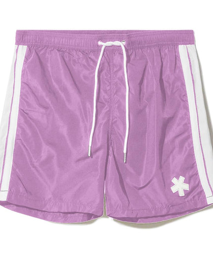 Comme Des Fuckdown Purple Polyester Men's Swimwear