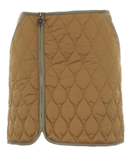 PINKO Brown Nylon Skirt