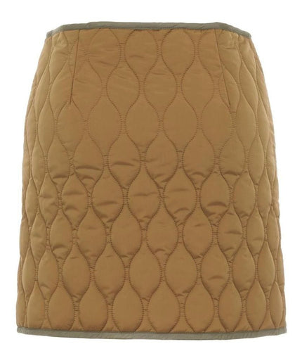 PINKO Brown Nylon Skirt