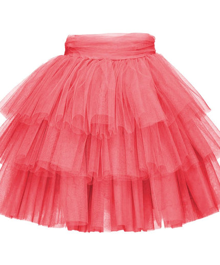 PINKO Pink Nylon Skirt