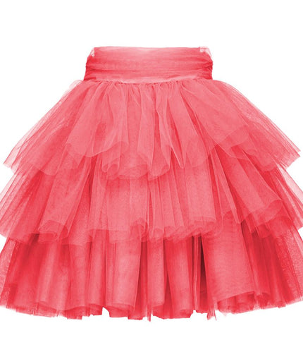 PINKO Pink Nylon Skirt