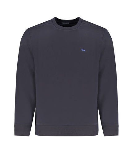 Harmont & Blaine Blue Cotton Sweater