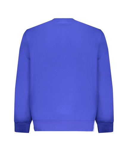 Harmont & Blaine Blue Cotton Sweater