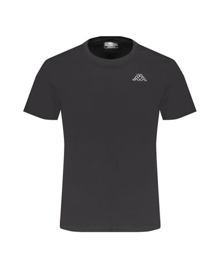 Kappa Black Cotton T-Shirt