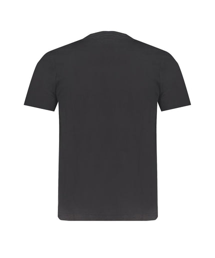 Kappa Black Cotton T-Shirt