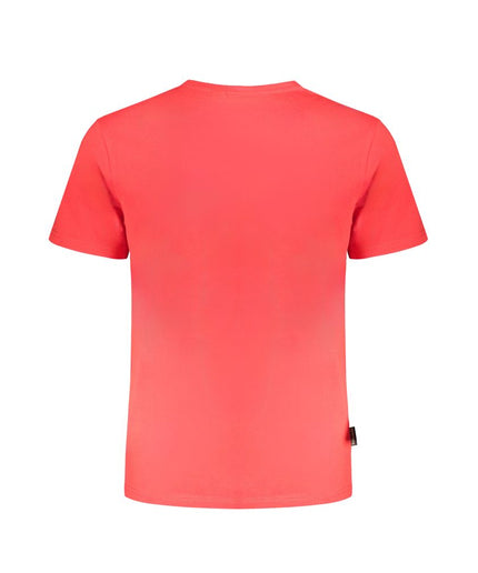 Napapijri Red Cotton T-Shirt