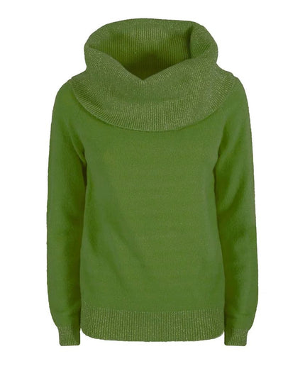 Yes Zee Green Viscose Sweater