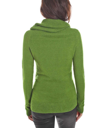 Yes Zee Green Viscose Sweater