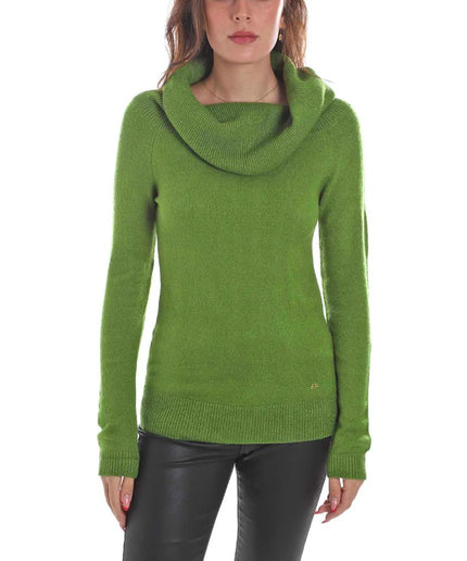 Yes Zee Green Viscose Sweater