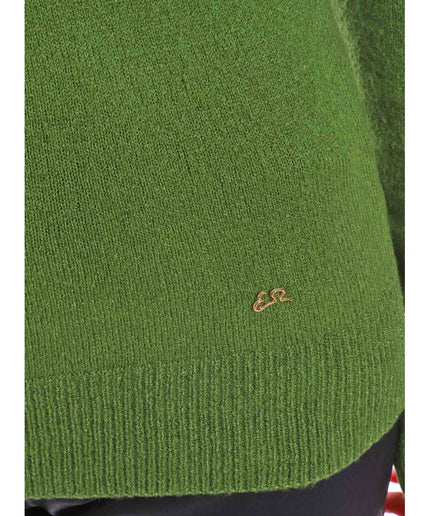 Yes Zee Green Viscose Sweater