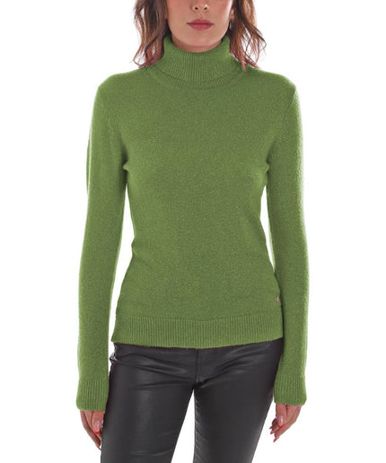 Yes Zee Green Viscose Sweater