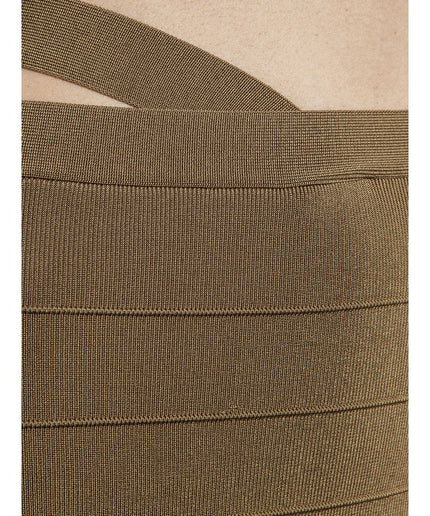 PINKO Army Viscose Skirt