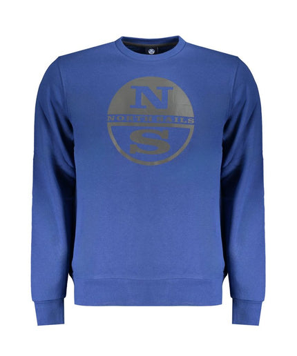 North Sails Blue Cotton Sweater