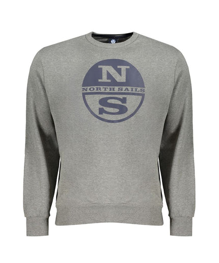 North Sails Gray Cotton Sweater