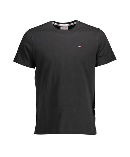 Tommy Hilfiger Black Cotton T-Shirt