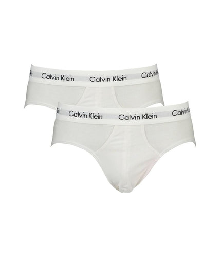 Calvin Klein White Cotton Underwear