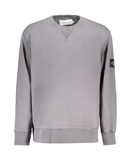 Calvin Klein Gray Cotton Sweater