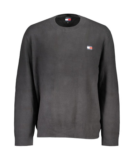 Tommy Hilfiger Black Cotton Sweater