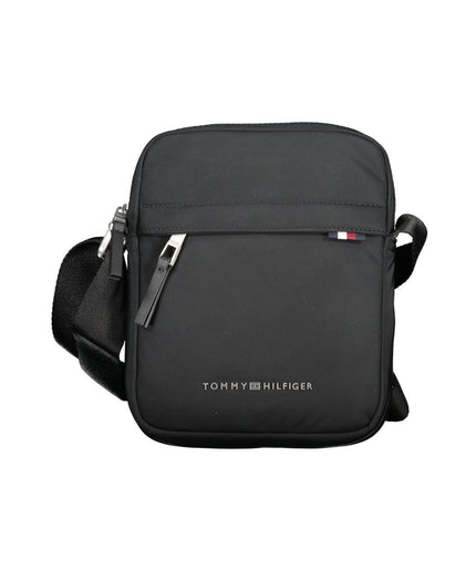 Tommy Hilfiger Black Polyester Shoulder Bag