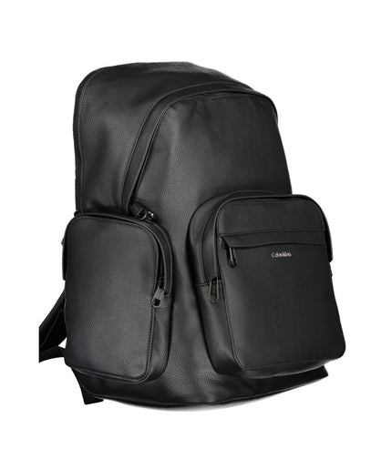 Calvin Klein Black Polyester Backpack