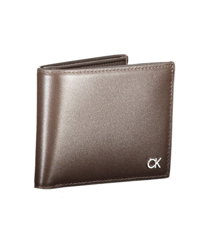 Calvin Klein Brown Leather Wallet