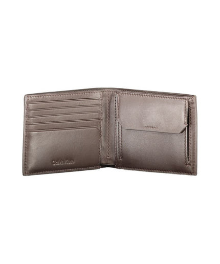 Calvin Klein Brown Leather Wallet