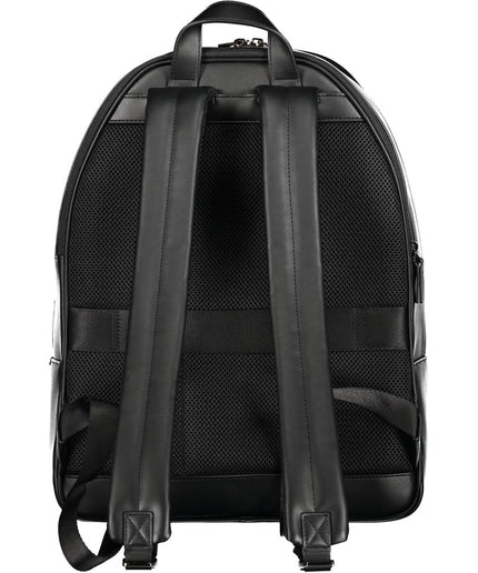 Tommy Hilfiger Black Polyester Backpack