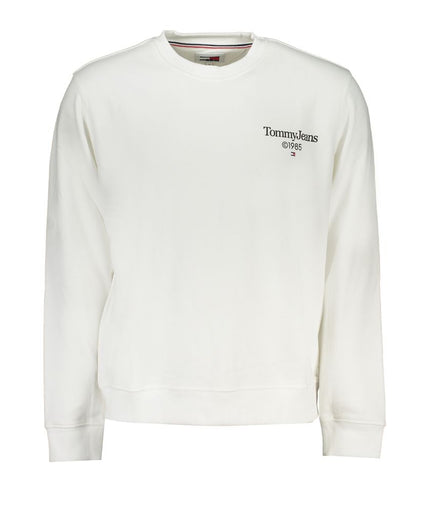 Tommy Hilfiger White Cotton Sweater