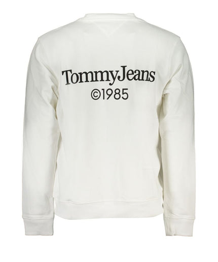 Tommy Hilfiger White Cotton Sweater