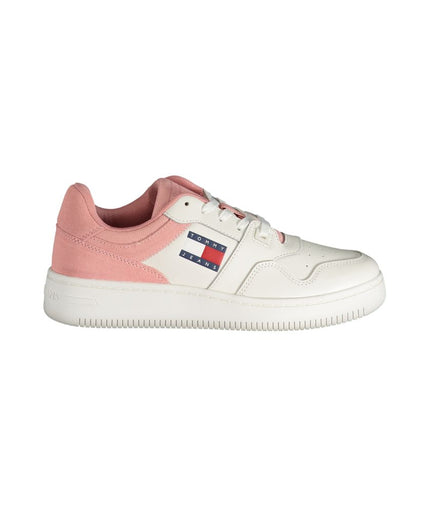 Tommy Hilfiger Pink Polyester Sneaker