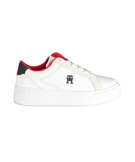 Tommy Hilfiger White Polyester Sneaker