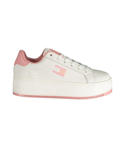 Tommy Hilfiger Pink Polyester Sneaker