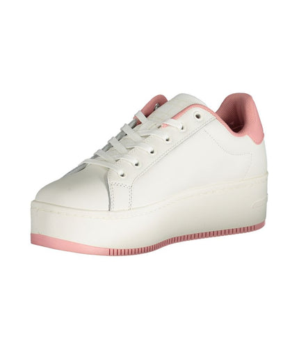 Tommy Hilfiger Pink Polyester Sneaker