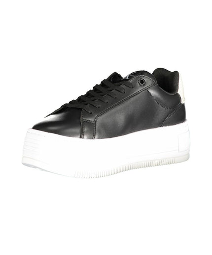 Calvin Klein Black Polyester Sneaker