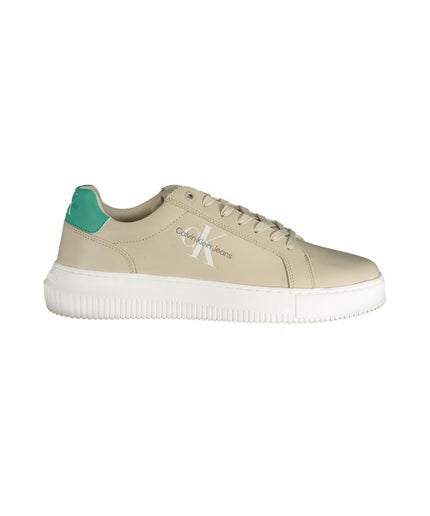 Calvin Klein Beige Polyester Sneaker