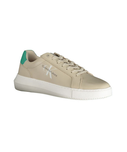 Calvin Klein Beige Polyester Sneaker