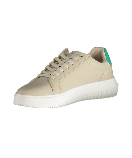 Calvin Klein Beige Polyester Sneaker