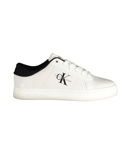 Calvin Klein White Polyester Sneaker