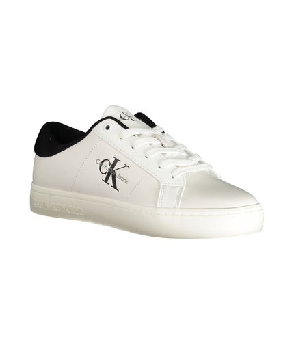 Calvin Klein White Polyester Sneaker