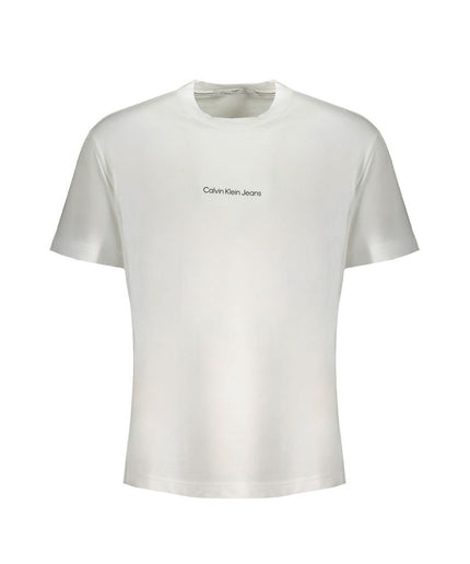 Calvin Klein White Cotton T-Shirt