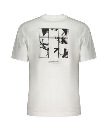 Calvin Klein White Cotton T-Shirt