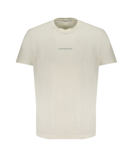 Calvin Klein White Cotton T-Shirt