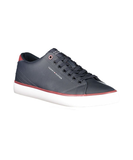 Tommy Hilfiger Blue Polyester Sneaker